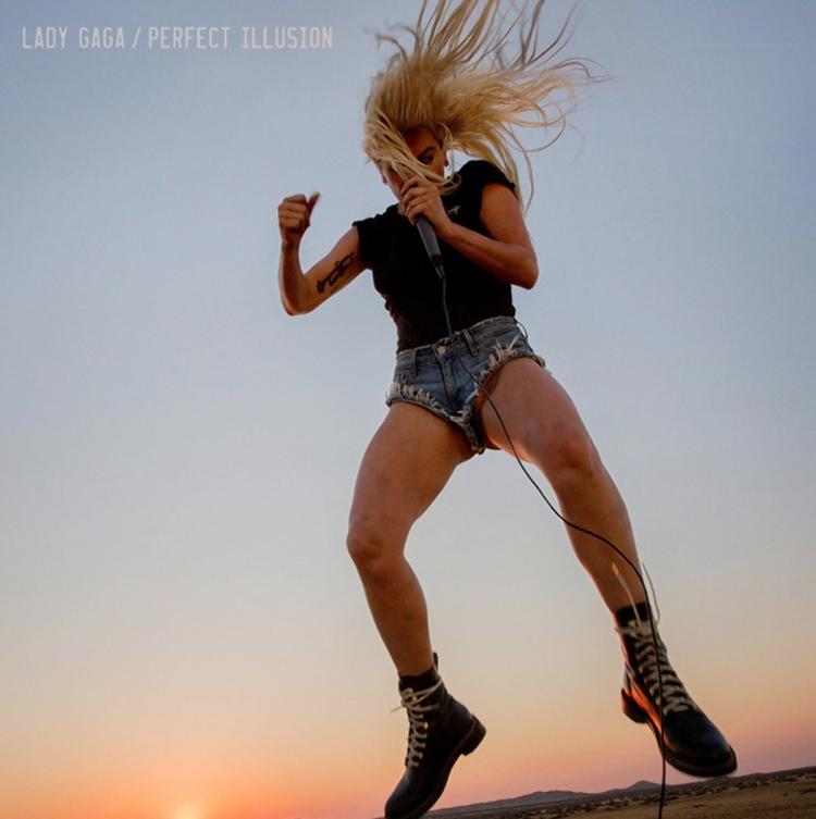 Lady Gaga's dropped her single'Perfect Illusion on Thursday night