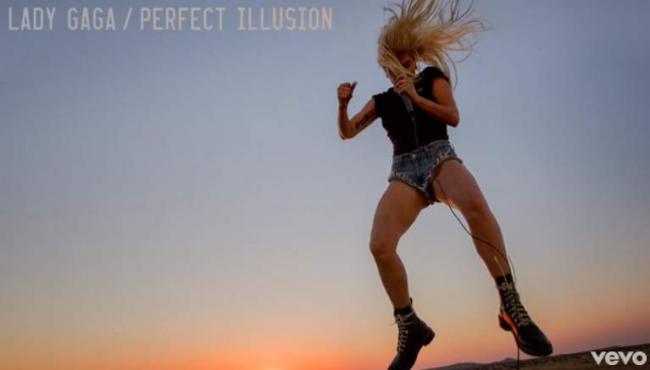 Lady Gaga Releases the Audio Track for Perfect Illusion