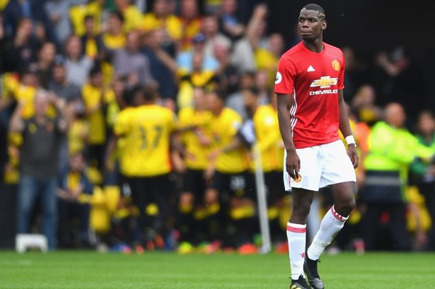 Laurence Griffiths

Pogba couldn't prevent United from falling to defeat at Watford