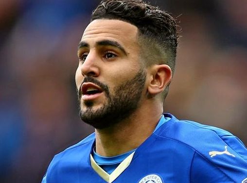 Leicester City's Riyad Mahrez scored a double against Club Brugge