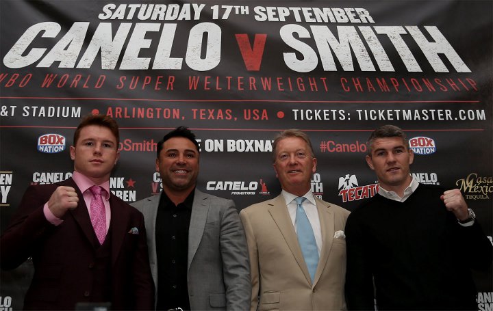 Liam Smith vs Canelo Alvarez Live Stream HBO PPV Boxing [17/9/2016] Watch Online HD Coverage