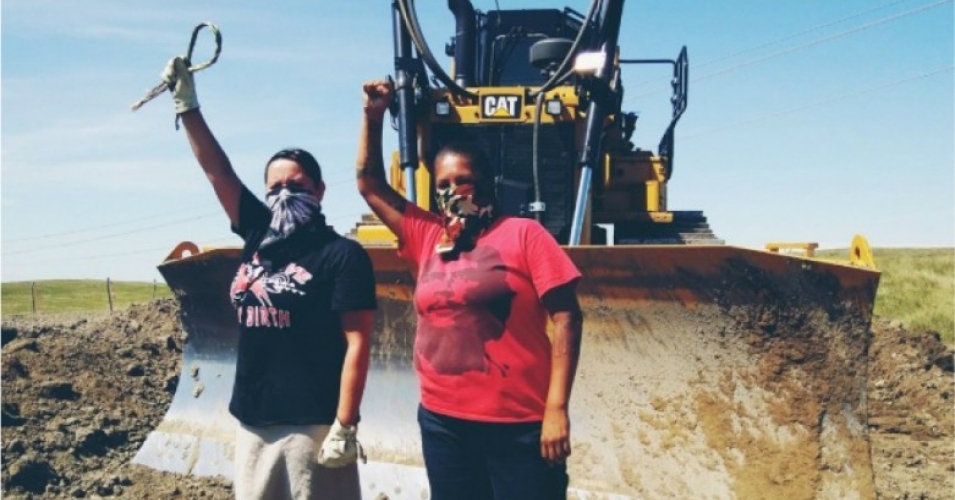 Local Native American Journalist Covers Pipeline Protest