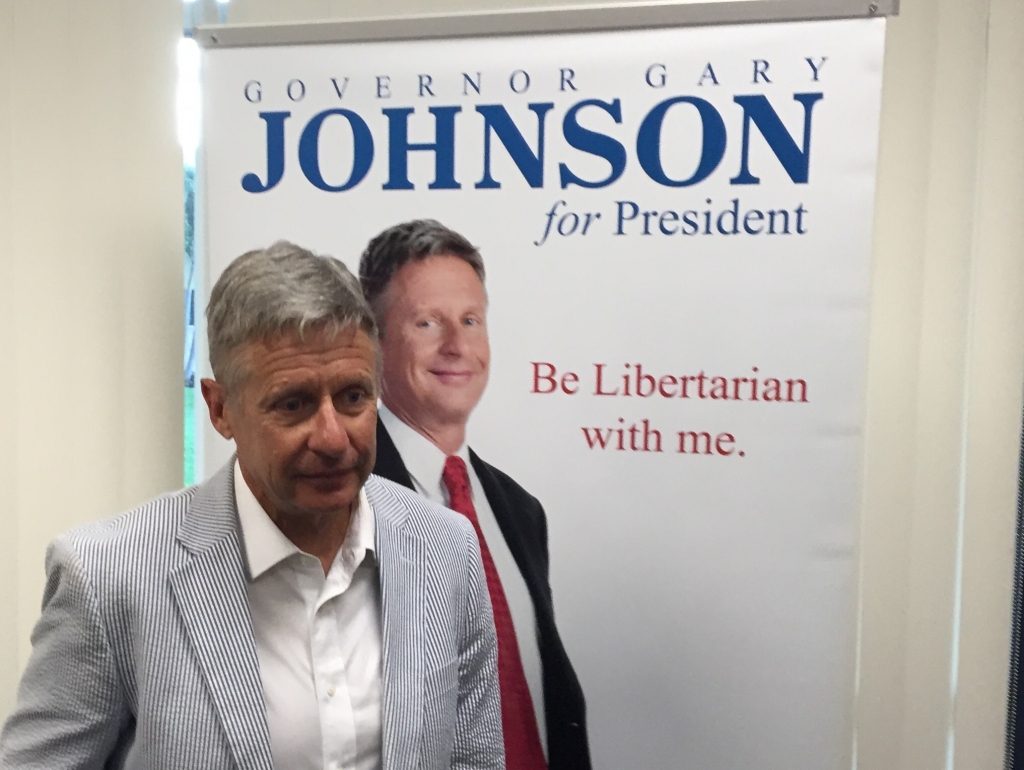 Libertarian Gary Johnson gets 8 percent in Quinnipiac's new Florida poll