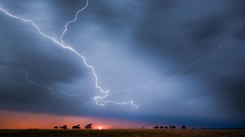 Scientists also recorded a flash of lightning in southern France in 2012 that lasted continuously for 7.74 seconds the longest duration ever reported