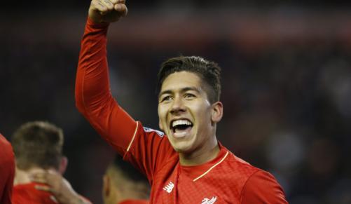 Liverpool's Roberto Firmino