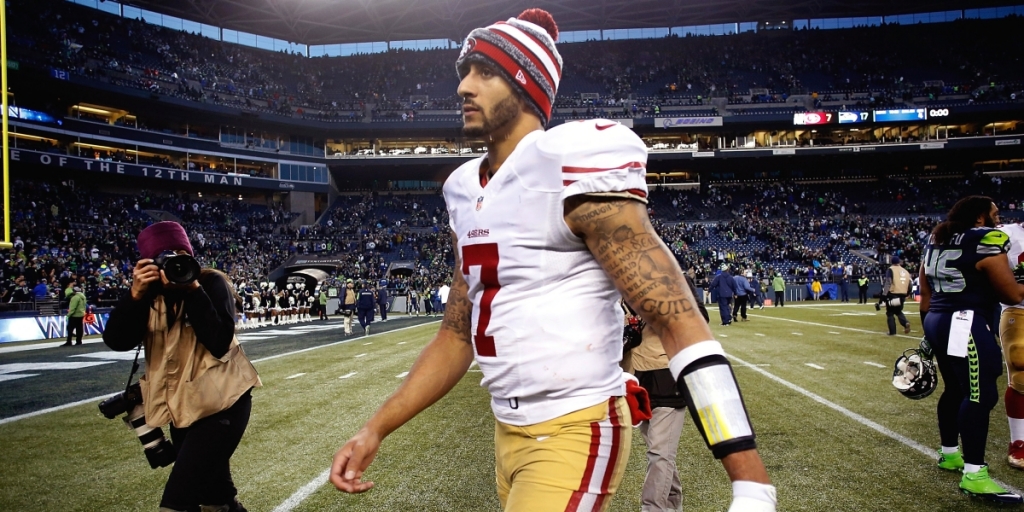 Look Colin Kaepernick Has a Grand Plan for His Top Selling NFL Jersey    Here's what the 49ers QB is thinking as he continues to gain support