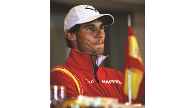 Nadal says special things can happen in Davis Cup