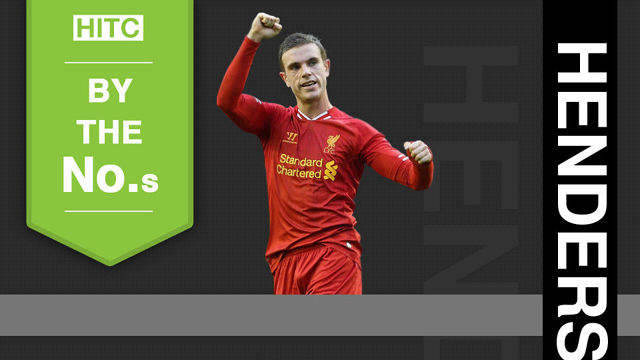 Jordan Henderson By The Numbers  20160917