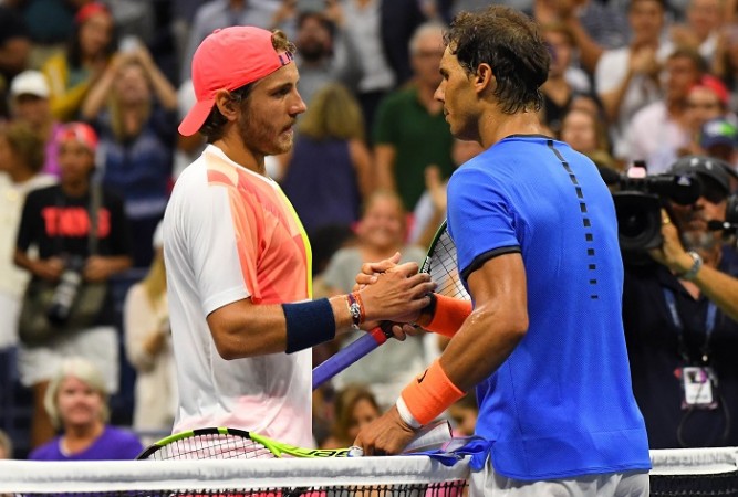 Lucas Pouille Rafael Nadal