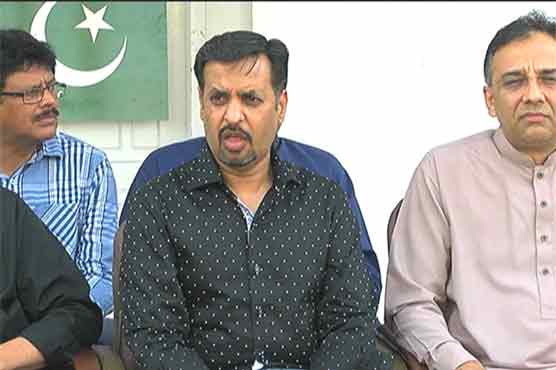 MQM has poured dust in the eyes by trying to change the constitution said Mustafa Kamal