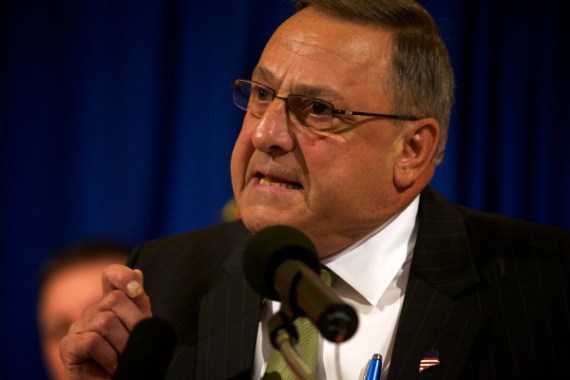 Maine Gov. Paul LePage. Troy R. Bennett BDN