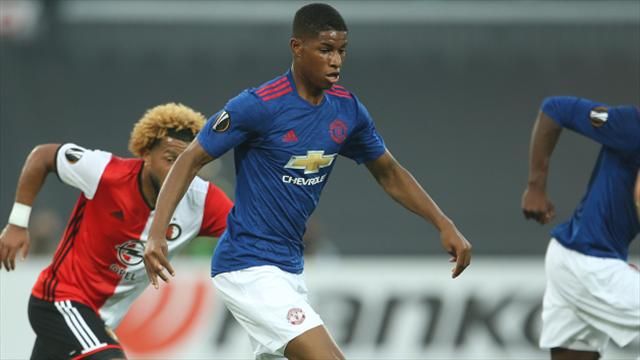 Marcus Rashford focus