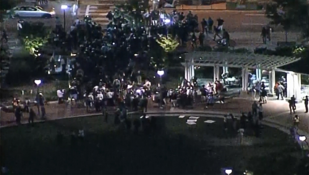 BREAKING NEWS: Charlotte protests turn violent, one in critical condition