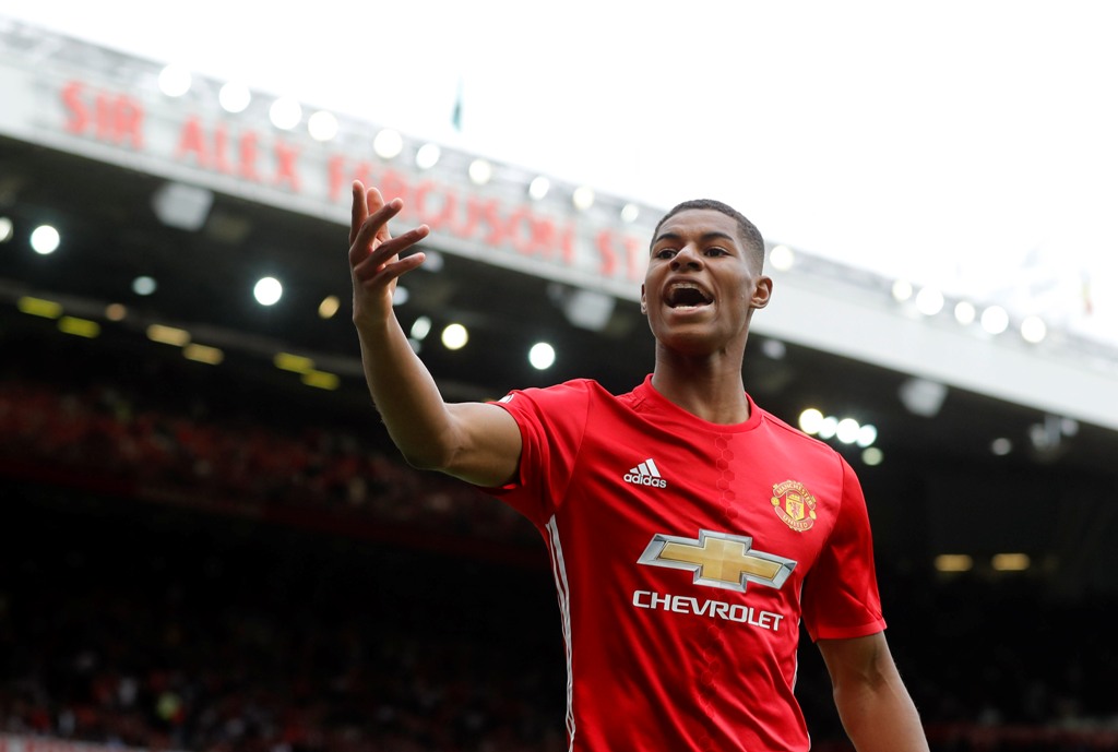 Manchester United's Marcus Rashford. Reuters  Carl Recine