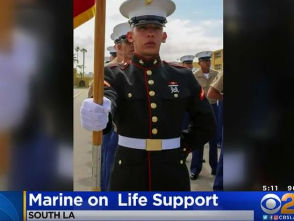 South LA Shooting Leaves Camp Pendleton Marine on Life Support