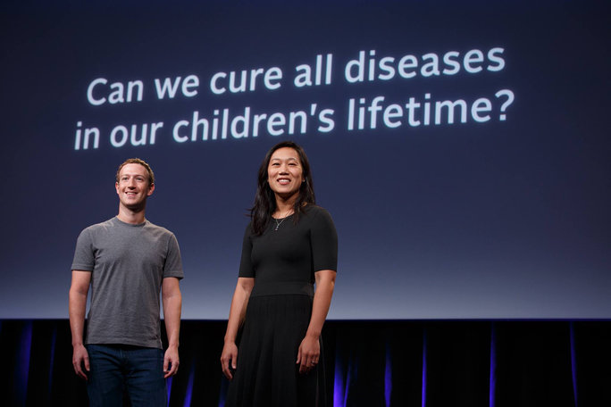 Mark Zuckerberg and Wife Priscilla Chan Pledge $3 Billion to End Diseases