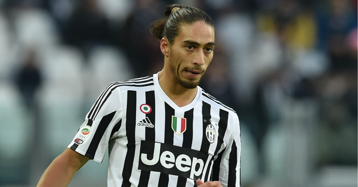 Martin Caceres Defender previously worked with Conte