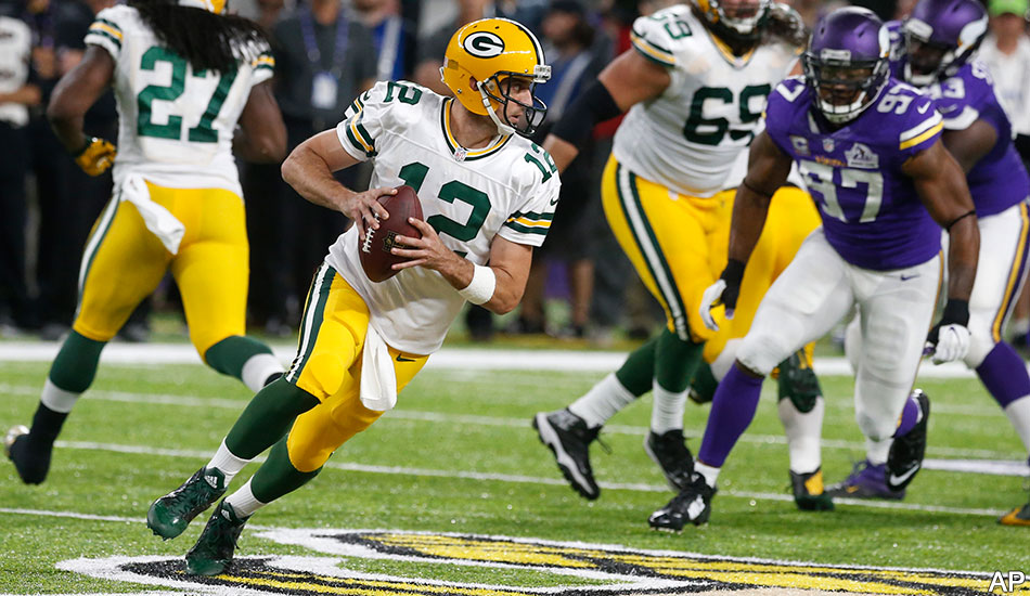 2016 Sunday Night Football Live: Packers v. Vikings