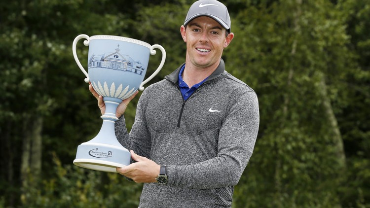 McIlroy rallies from 6 behind to win Deutsche Bank