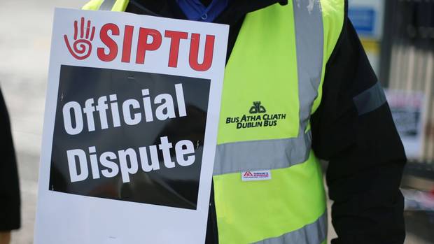 Members of SIPTU will be on strike for 48 hours