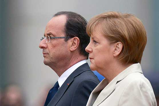 Merkel Hollande said Europe could only move forward after Britain's shock vote to leave