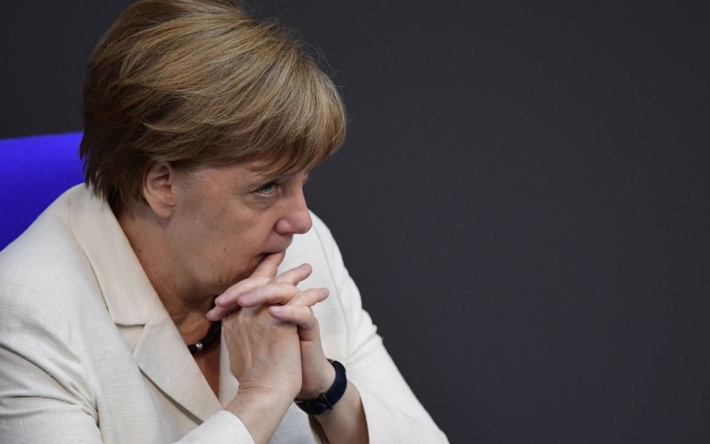 German Chancellor Angela Merkel  AFP