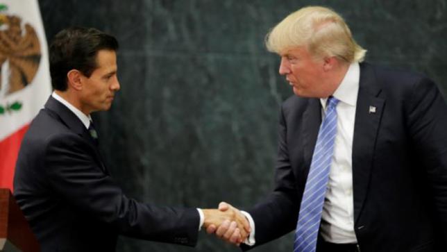 Republican presidential candidate Donald Trump immigration pitch Arizona voters