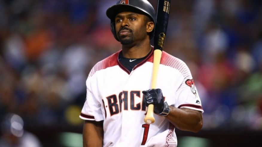 Aug 15 2016 Phoenix AZ USA Arizona Diamondbacks outfielder Michael Bourn against the New York Mets at Chase Field. Mandatory Credit Mark J. Rebilas-USA TODAY Sports