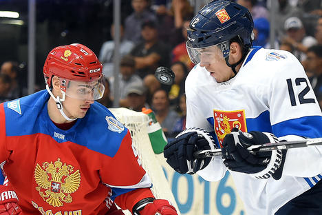 Russia secure semi-final spot with victory over Finland at World Cup of Hockey