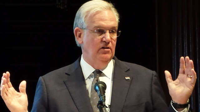 Outgoing Missouri Democrat Gov. Jay Nixon saw a host of bills he vetoed earlier this year shamble past the Governor's mansion into law under escort by the state's GOP heavy Legislature on Wednesday