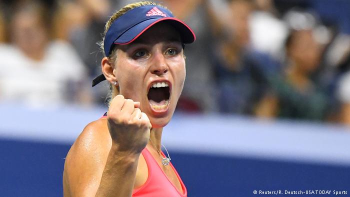 US Open 2016- Angelique Kerber jubelt