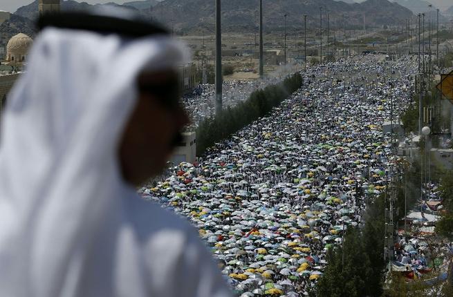 More than 1.8 million Muslim pilgrims are taking part in the Hajj this year in the Saudi holy city of Mecca