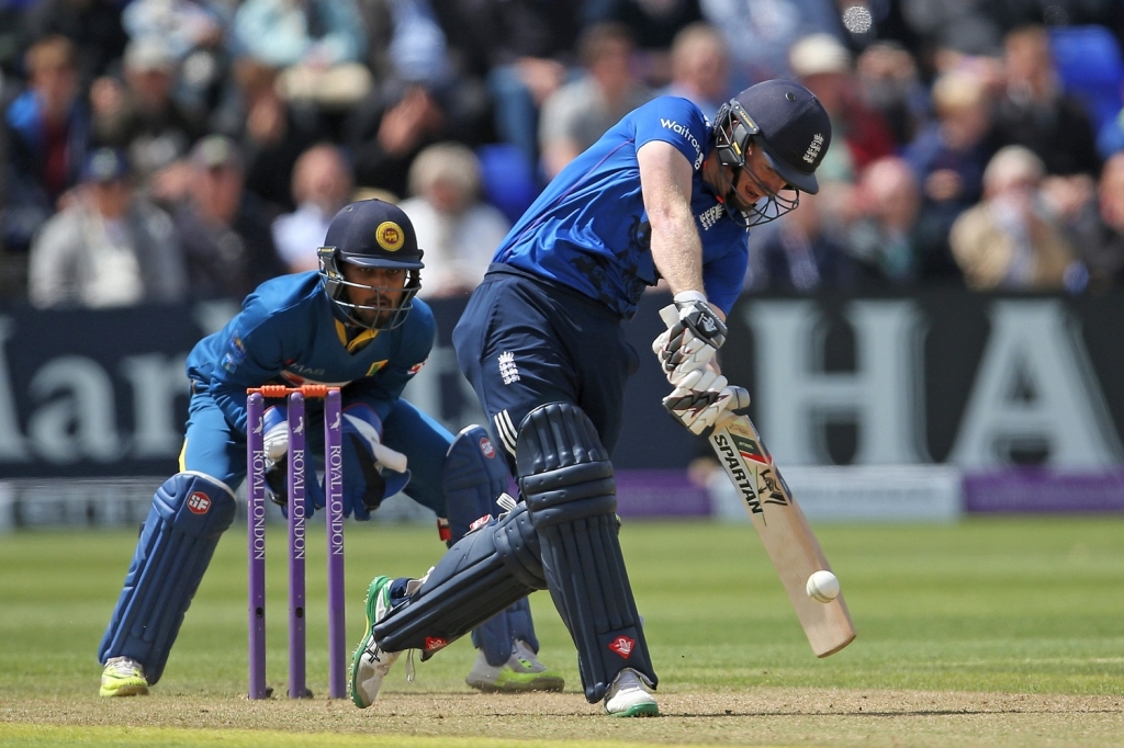 Morgan has recovered from a hand injury suffered from dropping a catch Steve Bardens  Getty Images