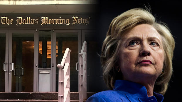 Morning News Recommends Clinton for President