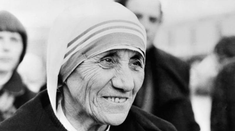 Mother Teresa who was canonised by Pope Francis in a grand ceremony in Vatican City