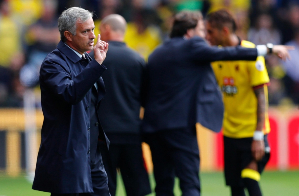 Mourinho’s United lost to Manchester City Feyernoord and Watford in the space of a week Eddie Keogh  Reuters