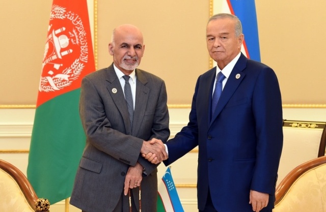 Ghani off to Uzbekistan