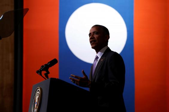 Mr Obama was the first sitting US president to visit Laos