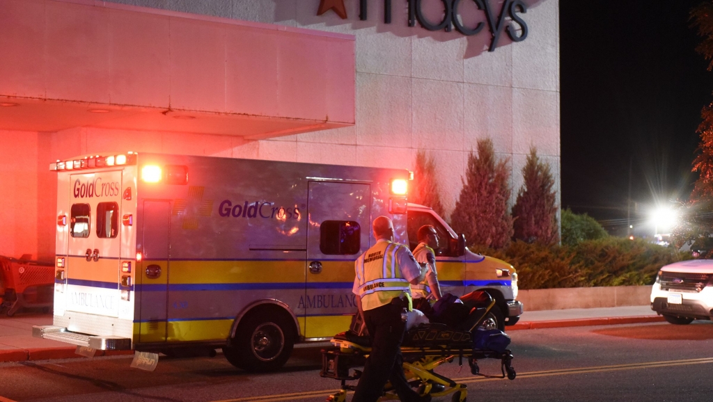 Police respond to report of shooting, stabbing at mall