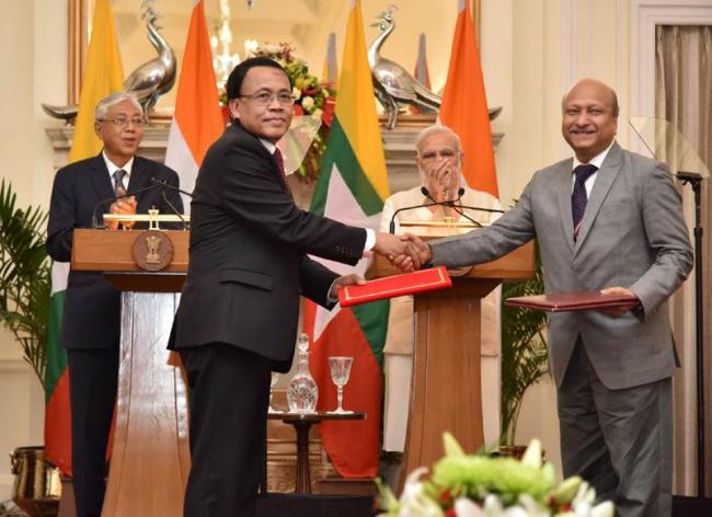 India-Myanmar-Deals-Signed