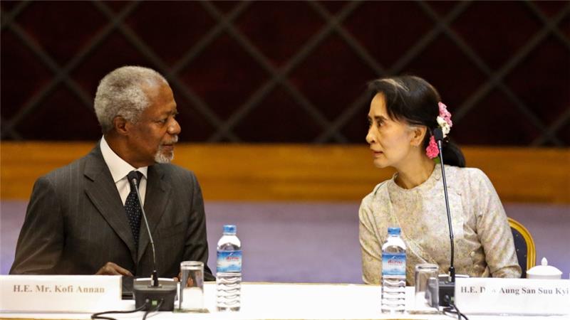 Myanmar Buddhists boo ex-UN chief Kofi Annan