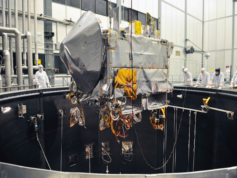 NASA's 1st asteroid-sampler poised for evening liftoff