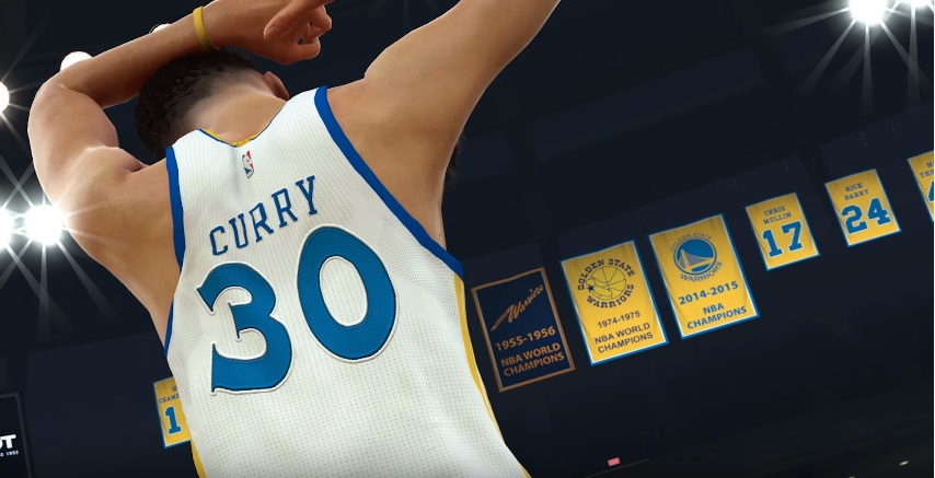 NBA 2KScreenshot from'NBA 2K17 Momentous trailer