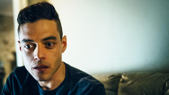 Images Rami Malek as Elliot Alderson on'Mr. Robot