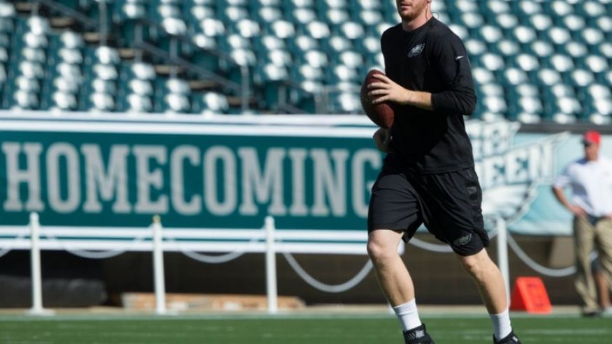 Carson Wentz named starter for the Eagles