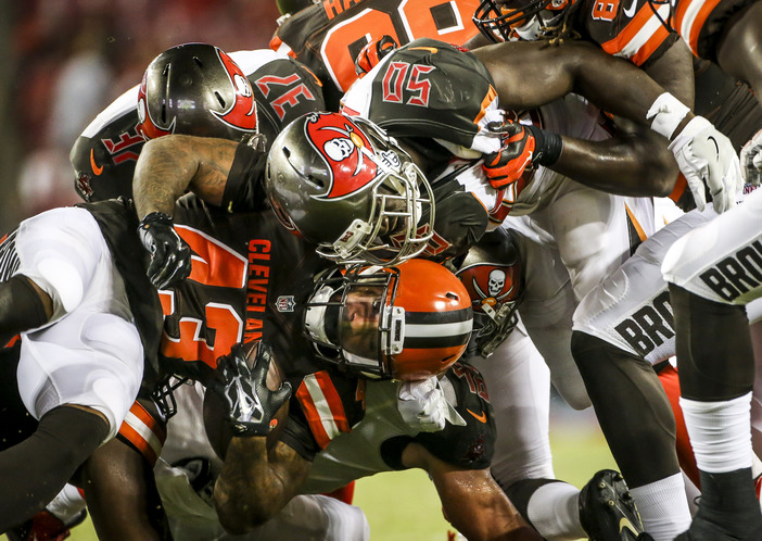 Josh Keyes 23 stepped in as the team's backup strongside linebacker in the final two preseason games replacing rookie Devante Bond