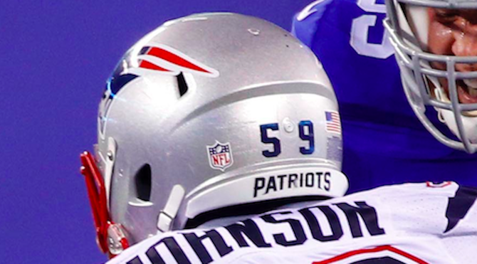 NFL players are required to wear two decals.                      USATSI