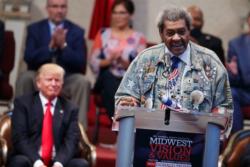 Trump Grins As Don King Uses The “N” Word At His Campaign Event