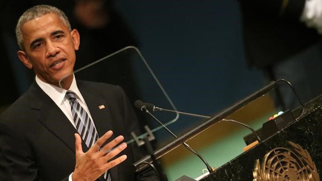 Nations engaged in 'proxy wars&#039 must end them says US President Obama at UNGA