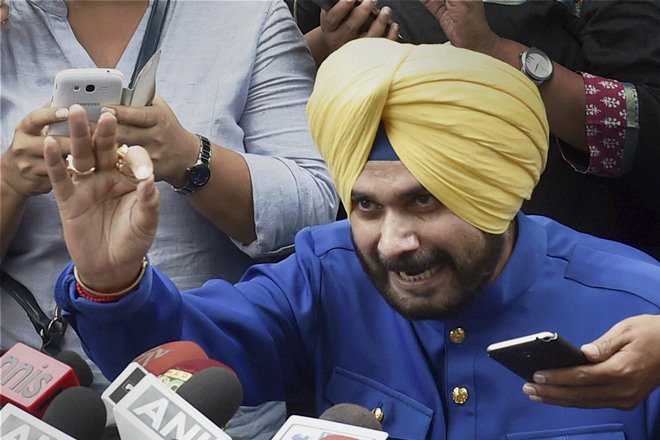 Former BJP leader Navjot Singh Sidhu who quit his Rajya Sabha seat recently is all set to float his own political outfit'Awaaz-e-Punjab along with Pargat Singh and the Bains brothers